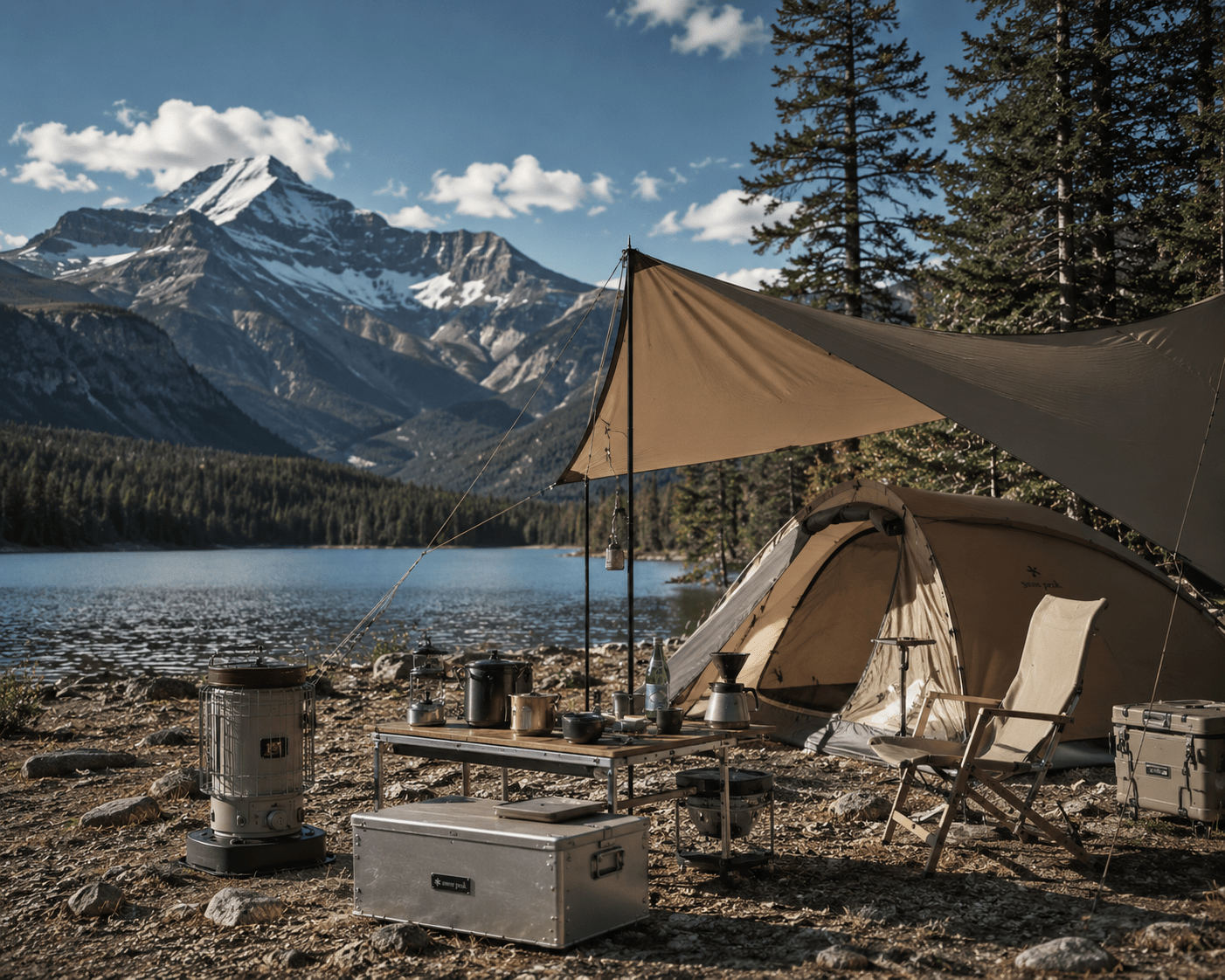 Camping and hiking - mochibicycle