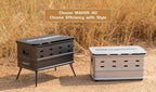 40L Tactical Camping Storage Box & Table – Quick Open, Folding - mochibicycle