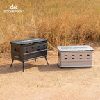 40L Tactical Camping Storage Box & Table – Quick Open, Folding - mochibicycle