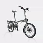 CRANSTON D20 20-Inch 9 Speed Chrome-Moly Steel 3-Fold Folding Bike - mochibicycle