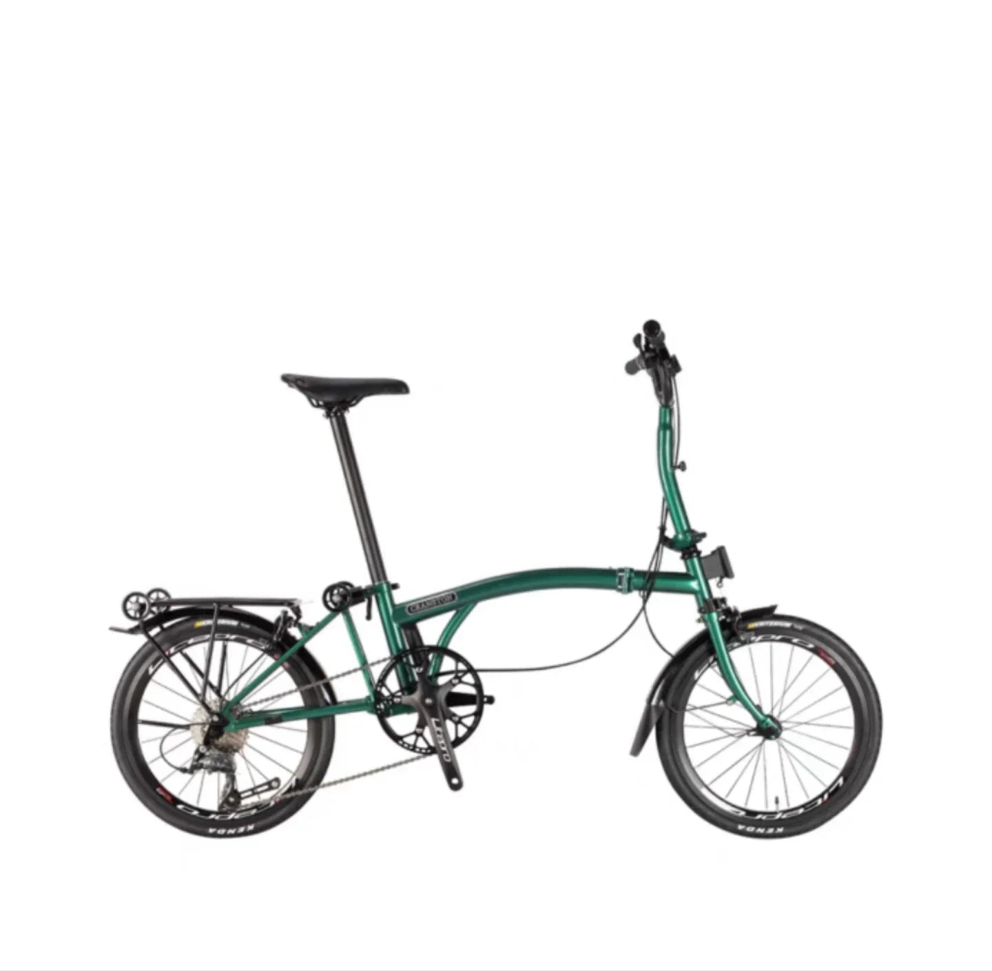 CRANSTON R20 20-Inch 9 Speed Chrome-Moly Steel 3-Fold Folding Bike - mochibicycle