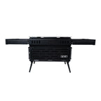 High Quality 50 Liters Black Aluminum Storage Case Flexible Space Design for Backyard Party Cooking Equipment Camping Cargo - mochibicycle
