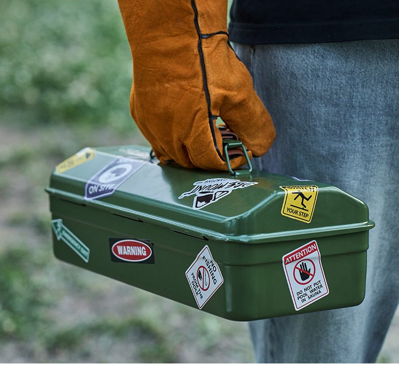 Metal Outdoor Storage Box - mochibicycle